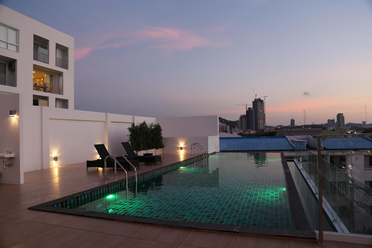 Karin Hotel & Service Apartment - Sha Extra Plus Si Racha Exteriör bild