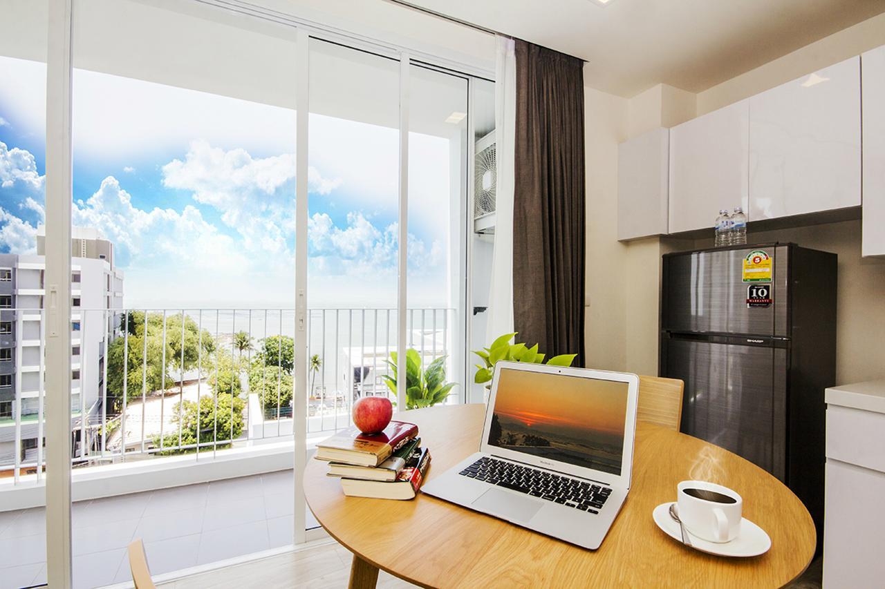 Karin Hotel & Service Apartment - Sha Extra Plus Si Racha Exteriör bild